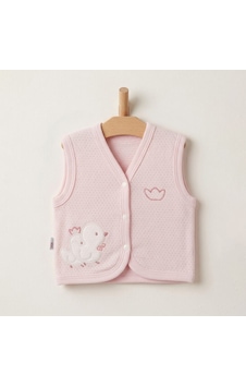Gaye Bebe Bebek Yelek 4487 Pembe