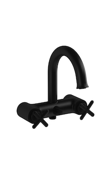 VitrA Origin Classic A4289336 Banyo Bataryası, Mat Siyah VitrA Origin Classic A4289336 Banyo Bataryası, Mat Siyah