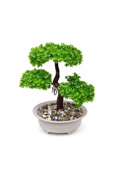 Yıldız Yapraklı Dekoratif Bonsai Yapay Ağaç 24 Cm- Ev & Ofis & Kafe Masa & Raf Dekoru Yeşil Yeşil Yıldız Yapraklı Dekoratif Bonsai Yapay Ağaç 24 Cm- Ev & Ofis & Kafe Masa & Raf Dekoru Yeşil Yeşil