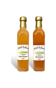 Güzel Bahçem Elma 500 ML + Alıç Sirkesi 500 ML Güzel Bahçem Elma 500 ML + Alıç Sirkesi 500 ML