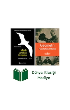 Martı Jonathan Livingston + Geometri + Dünya Klasiği Hediye Martı Jonathan Livingston + Geometri + Dünya Klasiği Hediye