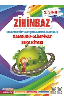 Altın Nokta Yayınları 2. Sınıf Zihinbaz Matematik Yarışmalarına Hazırlık Kanguru - Olimpiyat Zeka Kitabı Altın Nokta Yayınları 2. Sınıf Zihinbaz Matematik Yarışmalarına Hazırlık Kanguru - Olimpiyat Zeka Kitabı