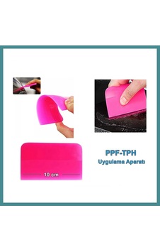 Trendexa Ppf/tph Silikon Çekçek Ragle Cam Filmi Çekme Uygulama Aparatı Pembe 10x7.5cm Mac Trendexa Ppf/tph Silikon Çekçek Ragle Cam Filmi Çekme Uygulama Aparatı Pembe 10x7.5cm Mac