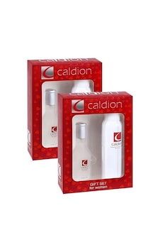 Caldion Kadın Parfüm EDT 2 x 50 ML + Sprey Deodorant 2 x 150 ML Caldion Kadın Parfüm EDT 2 x 50 ML + Sprey Deodorant 2 x 150 ML