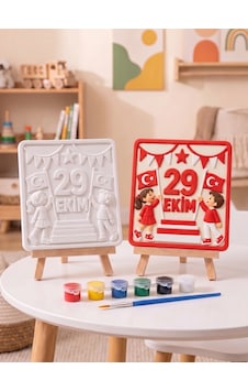 15x15 29 Ekim Taş Boyama Seti Çocuk Ve Yetişkin Hobi Kiti 15x15 29 Ekim Taş Boyama Seti Çocuk Ve Yetişkin Hobi Kiti