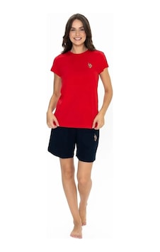 U.S. Polo Assn. U.s. Polo Assn. U.s. Polo Assn. Kadın Yuvarlak Yaka Alt Üst Pijama Şort Takım-kırmızı-m Çok renkli U.S. Polo Assn. U.s. Polo Assn. U.s. Polo Assn. Kadın Yuvarlak Yaka Alt Üst Pijama Şort Takım-kırmızı-m Çok renkli