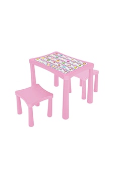 03 493 Story İki Tabureli Masa Pembe Diğer 03 493 Story İki Tabureli Masa Pembe Diğer