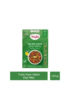Yayla Salata Hazır Ekşi Miks 120 Gr Yayla Salata Hazır Ekşi Miks 120 Gr