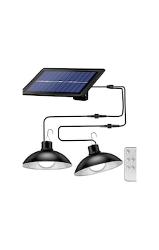 Gaman Güneş Enerjili Kumandalı Işığı Kısılabilir Çift Başlıklı Iç Veya Dış Mekan Sarkıt Solar Led Lamba Çok Renkli Gaman Güneş Enerjili Kumandalı Işığı Kısılabilir Çift Başlıklı Iç Veya Dış Mekan Sarkıt Solar Led Lamba Çok Renkli