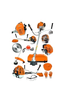 Japan 11 Hp Profesyonel Bronz Piston Benzinli Ot Çalı Çim Biçme Makinası Yan Tırpan Zincirli Misina Japan 11 Hp Profesyonel Bronz Piston Benzinli Ot Çalı Çim Biçme Makinası Yan Tırpan Zincirli Misina