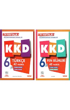 Kurmay 6. Sınıf Kkd Fen Bilimleri+türkçe