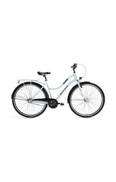 Bisan Bella Kadın Şehir Bisikleti 34cm V 24 Jant 3 Vites Buz Mavi Çok Renkli