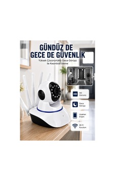 Mey İthalat Güvenlik Kamerası Antenli Gece Görüşlü Sensörlü Harekete Duyarlı Yeni Nesil