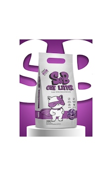 S&b Super Bentonite 20 Litre Lavantalı Topaklaşan Kedi Kumu