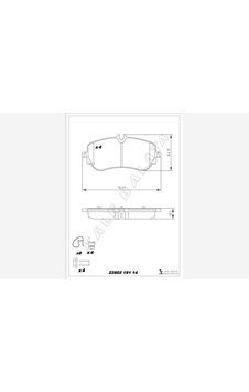 Balata - 981 - Arka Tge Panelvan / Van-platform - Dpmıx-hb - Şasi 16- Balata - 981 - Arka Tge Panelvan / Van-platform - Dpmıx-hb - Şasi 16-
