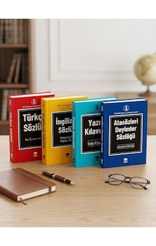 Tdk Uyumlu Türkçe, İngilizce,atasözleri Deyimler Sözlüğü Ve Yazım Kılavuzu Seti Karton Kapak Tdk Uyumlu Türkçe, İngilizce,atasözleri Deyimler Sözlüğü Ve Yazım Kılavuzu Seti Karton Kapak
