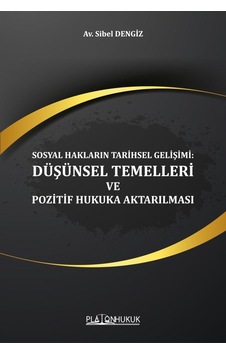 Sosyal Hakların Tarihsel Gelişimi: Düşünsel Temelleri Ve Pozitif Hukuka Aktarılması