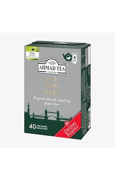 Ahmad Tea 40'lı Klasik Earl Grey Demlik Poşet Çay 80 G Ahmad Tea 40'lı Klasik Earl Grey Demlik Poşet Çay 80 G