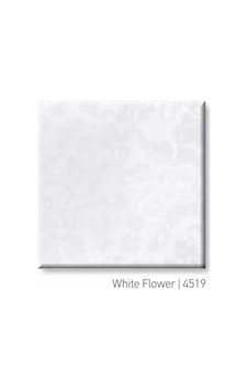 Formoutdoor Werzalit Whıte Flower Masa Tablası