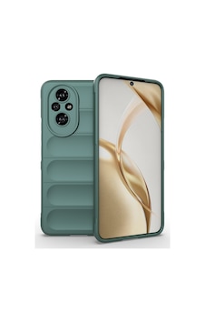 Honor 200 Kılıf Elde Tutma Kolaylıkla Kaydırmaz Kenar Line Dizayn Optietnik Kapak Koyu Yeşil Honor 200 Kılıf Elde Tutma Kolaylıkla Kaydırmaz Kenar Line Dizayn Optietnik Kapak Koyu Yeşil