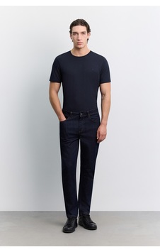 Avva Erkek Lacivert Eskitme Yıkamalı Pamuklu Elastan Madrid Comfort Slim Fit Jean Pantolon A62y3531 Avva Erkek Lacivert Eskitme Yıkamalı Pamuklu Elastan Madrid Comfort Slim Fit Jean Pantolon A62y3531