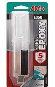Akfix E350 Epoksi Hızlı Çelik Yapıştırıcı 25 ML Akfix