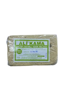 Ali Kama Antep Fıstıklı Tahin Helvası 1 KG Ali Kama Antep Fıstıklı Tahin Helvası 1 KG