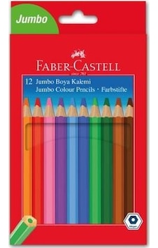 Faber Castel Jumbo Boya Kalemi 12'li