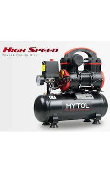Mytol MYK0061 1.0 Hp 6 L Yüksek Hızlı Kompresör Mytol MYK0061 1.0 Hp 6 L Yüksek Hızlı Kompresör
