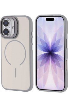 Apple Uyumlu iPhone 17 Kılıf M-safe Şarj Özellikli Kamera Standlı Zore Notron Kapak Çok Renkli Apple Uyumlu iPhone 17 Kılıf M-safe Şarj Özellikli Kamera Standlı Zore Notron Kapak Çok Renkli