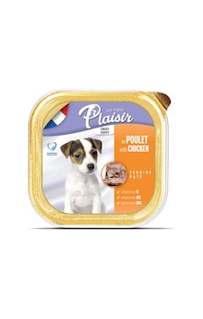 Plaisir Tahılsız Tavuklu Ezme Konserve Köpek Maması 150 G