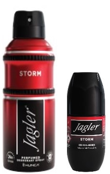 Jagler Storm Erkek Sprey Deodorant 150 ML + Roll-On 50 ML Jagler Storm Erkek Sprey Deodorant 150 ML + Roll-On 50 ML