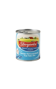 Slavyanka Şekerli Koyulaştırılmış Tam Yağlı Süt 390g Slavyanka Şekerli Koyulaştırılmış Tam Yağlı Süt 390g