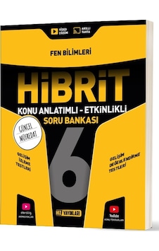 Hız Yayınları 2026 6. Sınıf Fen Bilimleri Hibrit - Konu Anlatımlı Soru Bankası Yeni Müfredat Hız Yayınları 2026 6. Sınıf Fen Bilimleri Hibrit - Konu Anlatımlı Soru Bankası Yeni Müfredat