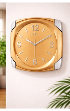 Analog Duvar Saati Gold