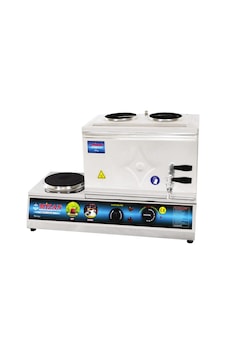 Mizan 25 Lik Elektrikli 20 Litre 2 Demlikli Çay Kazanı Çay Ocağı Mizan 25 Lik Elektrikli 20 Litre 2 Demlikli Çay Kazanı Çay Ocağı
