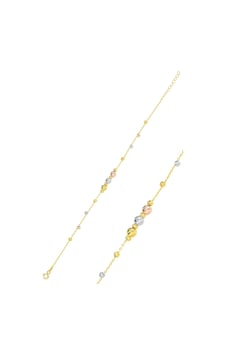 Söğütlü Silver Gümüş Altın Yaldızlı, Rodaj Ve Rose Renkli Dorissa Dorica Bilekli Söğütlü Silver Gümüş Altın Yaldızlı, Rodaj Ve Rose Renkli Dorissa Dorica Bilekli