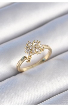 Pirinç Gold Renk Zirkon Taşlı Kadın Yüzük Diğer 88228854 Pirinç Gold Renk Zirkon Taşlı Kadın Yüzük Diğer 88228854