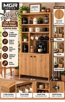 Alaçatı Çok Amaçlı Kahve Köşesi Ve Mutfak Dolabı Kiler Dolabı Çok Amaçlı Dolap Raf Atlantik Çam Atlantikçam Alaçatı Çok Amaçlı Kahve Köşesi Ve Mutfak Dolabı Kiler Dolabı Çok Amaçlı Dolap Raf Atlantik Çam Atlantikçam