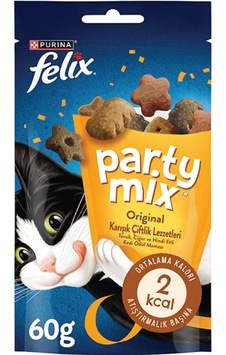 Felix Party Mix Karışık Çiftlik Lezzetleri Kedi Ödül Maması 60 Gr Felix Party Mix Karışık Çiftlik Lezzetleri Kedi Ödül Maması 60 Gr