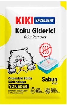 Kıkı Kedi Kumu Koku Giderici Toz Sabun 25 G