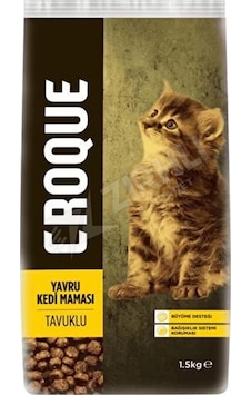 Croque Tavuk Etli Yavru Kedi Maması 1.5 Kg Croque Tavuk Etli Yavru Kedi Maması 1.5 Kg