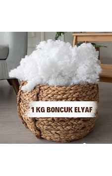 %100 BONCUK ELYAF 1 KG YASTIK YORGAN OYUNCAK MALZEMESİ %100 BONCUK ELYAF 1 KG YASTIK YORGAN OYUNCAK MALZEMESİ