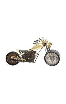 Lucky Art Metal Gold Motorsiklet Saat Lucky Art Metal Gold Motorsiklet Saat