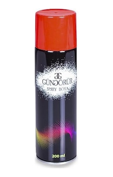 Gün G 200ml Kırmızı Sprey Boya 1 Adet Çok Renkli Gün G 200ml Kırmızı Sprey Boya 1 Adet Çok Renkli
