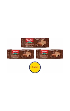 Loacker Gardena Chocolate - Çikolatalı Krema Dolgulu Sütlü Çikolata İle Kaplı Çıtır Gofret 38 G 3 Adet Loacker Gardena Chocolate - Çikolatalı Krema Dolgulu Sütlü Çikolata İle Kaplı Çıtır Gofret 38 G 3 Adet