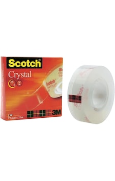 Scotch Bant Kristal 19mmx33m Ebatlı 3adet Scotch Bant Kristal 19mmx33m Ebatlı 3adet