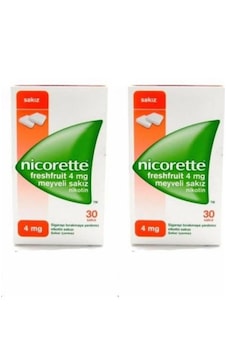 Nicorette Meyveli 4 Mg Sakız 2 Kutu Nicorette Meyveli 4 Mg Sakız 2 Kutu