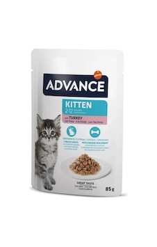 Advance Kitten Hindili Yavru Kedi Konservesi 85 G