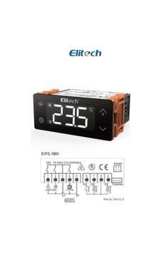 Elitech Eps-180 3 Relay Çift Prob Dokunmatik Dijital Termostat Evco 3b23